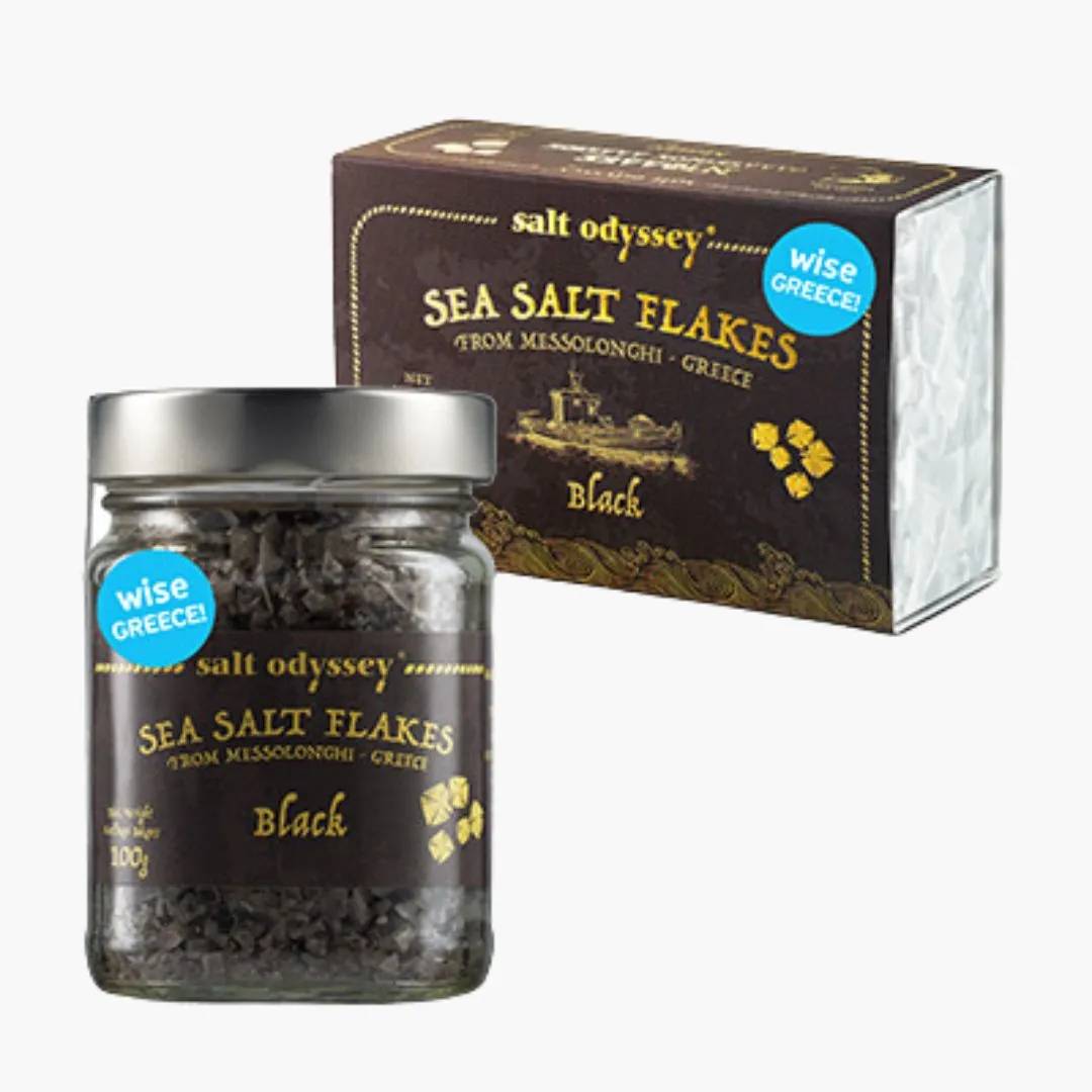 Salt Odssey Sea Salt w/ Cuttlefish Ink