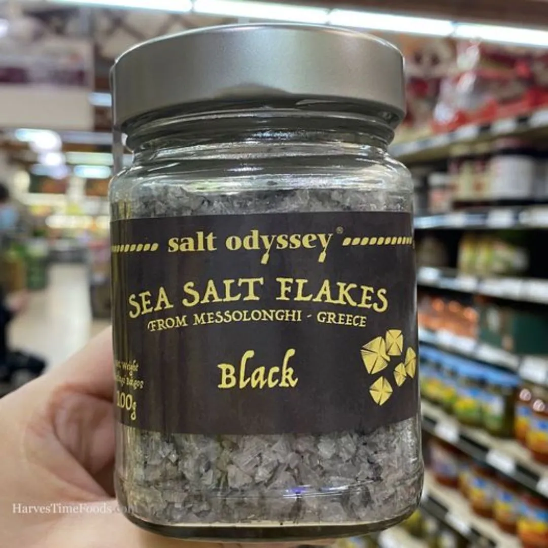 Salt Odssey Sea Salt w/ Cuttlefish Ink
