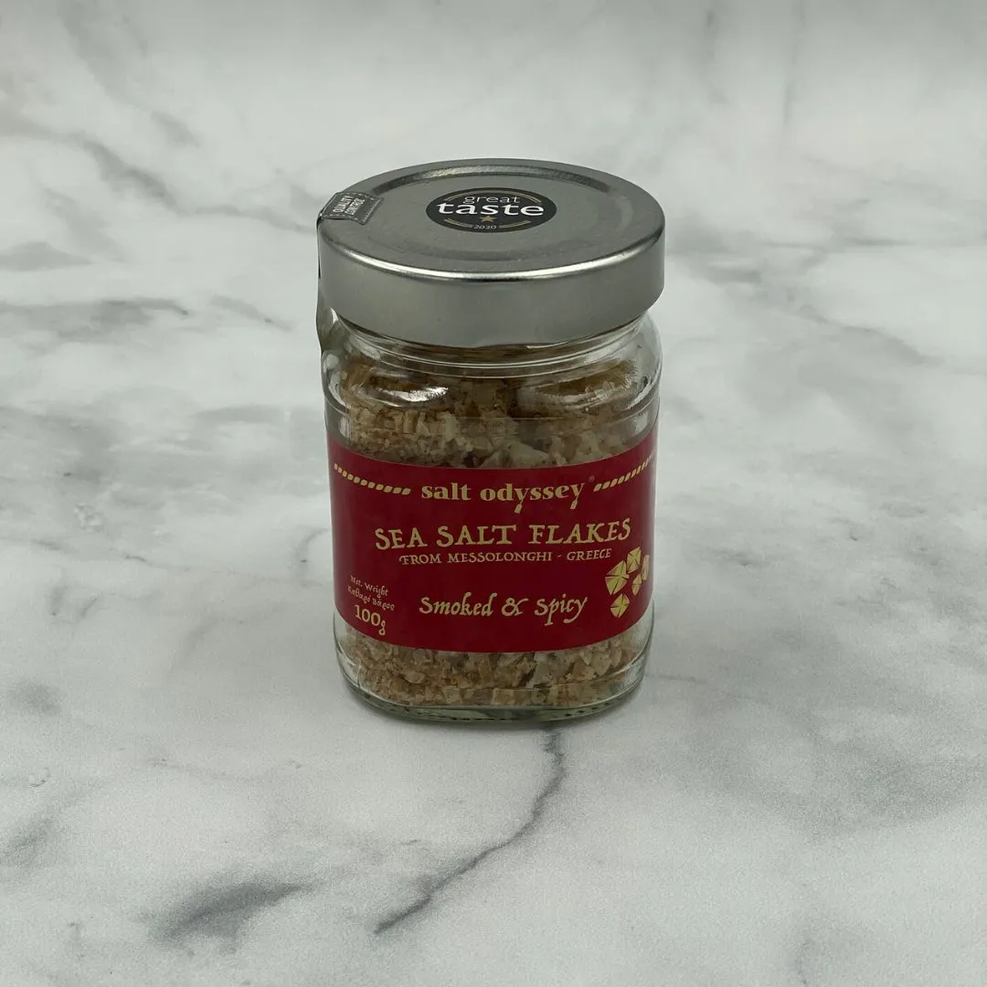 Salt Odyssey Sea Salt Flakes Smoked & Spicy