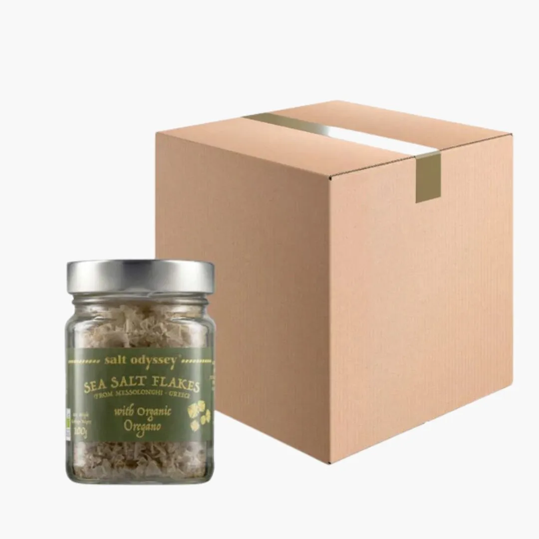 Sea Salt Flakes w/ Organic Oregano