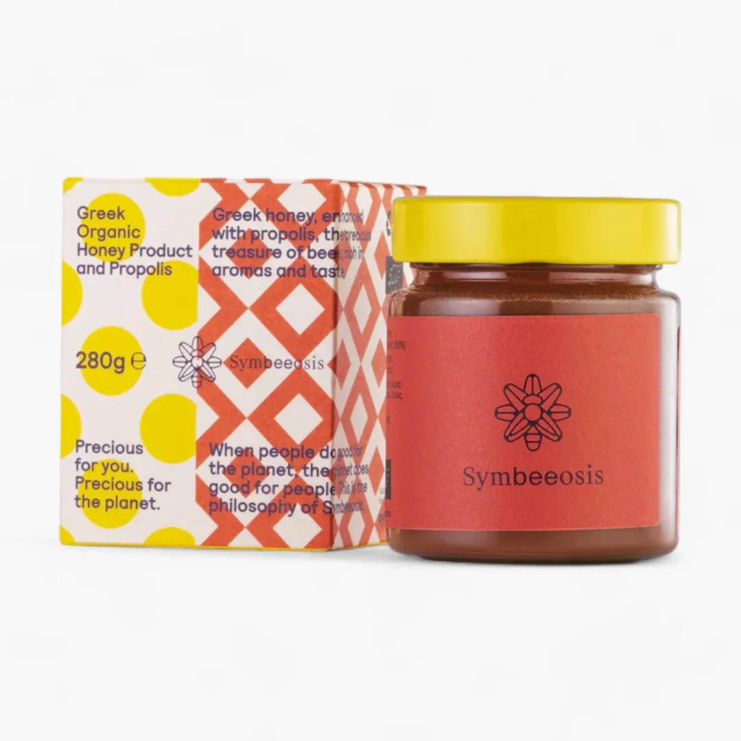 Symbeeosis Organic Greek Honey w/ Propolis