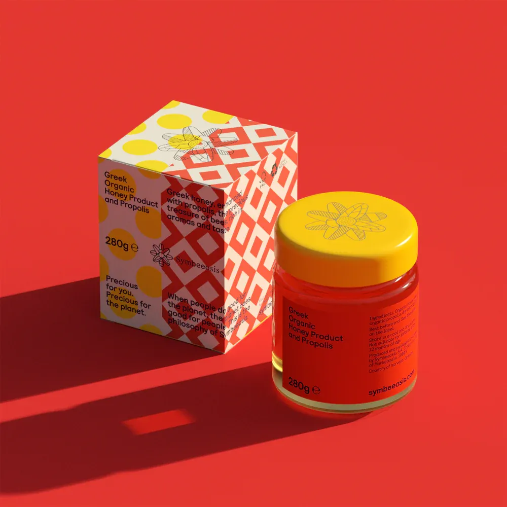 Symbeeosis Organic Greek Honey w/ Propolis