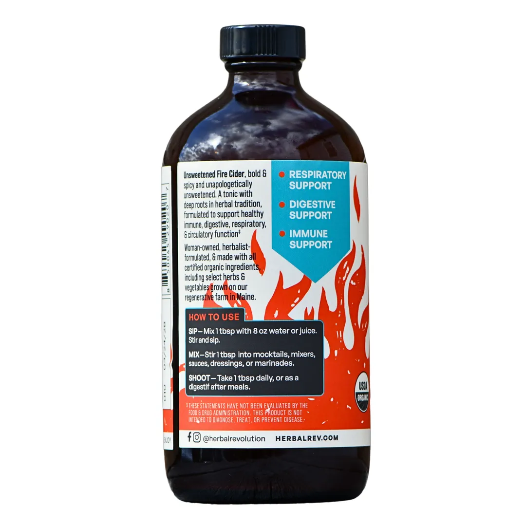 Unsweetened Fire Cider