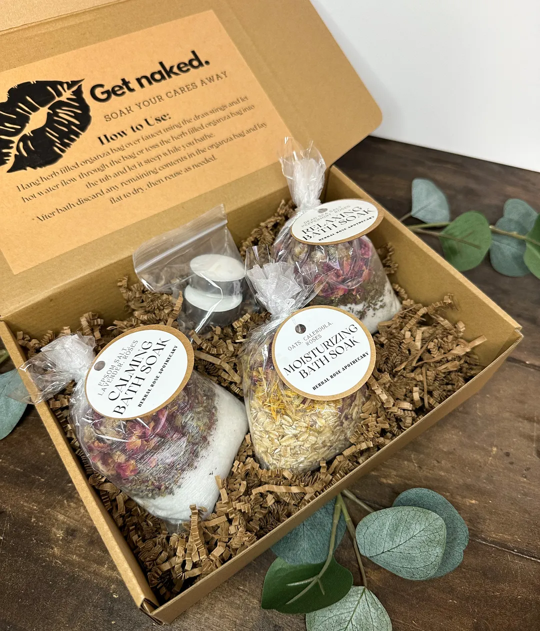 Herbal Bath Gift Box 