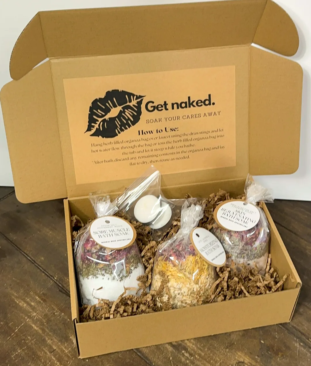 Herbal Bath Gift Box 