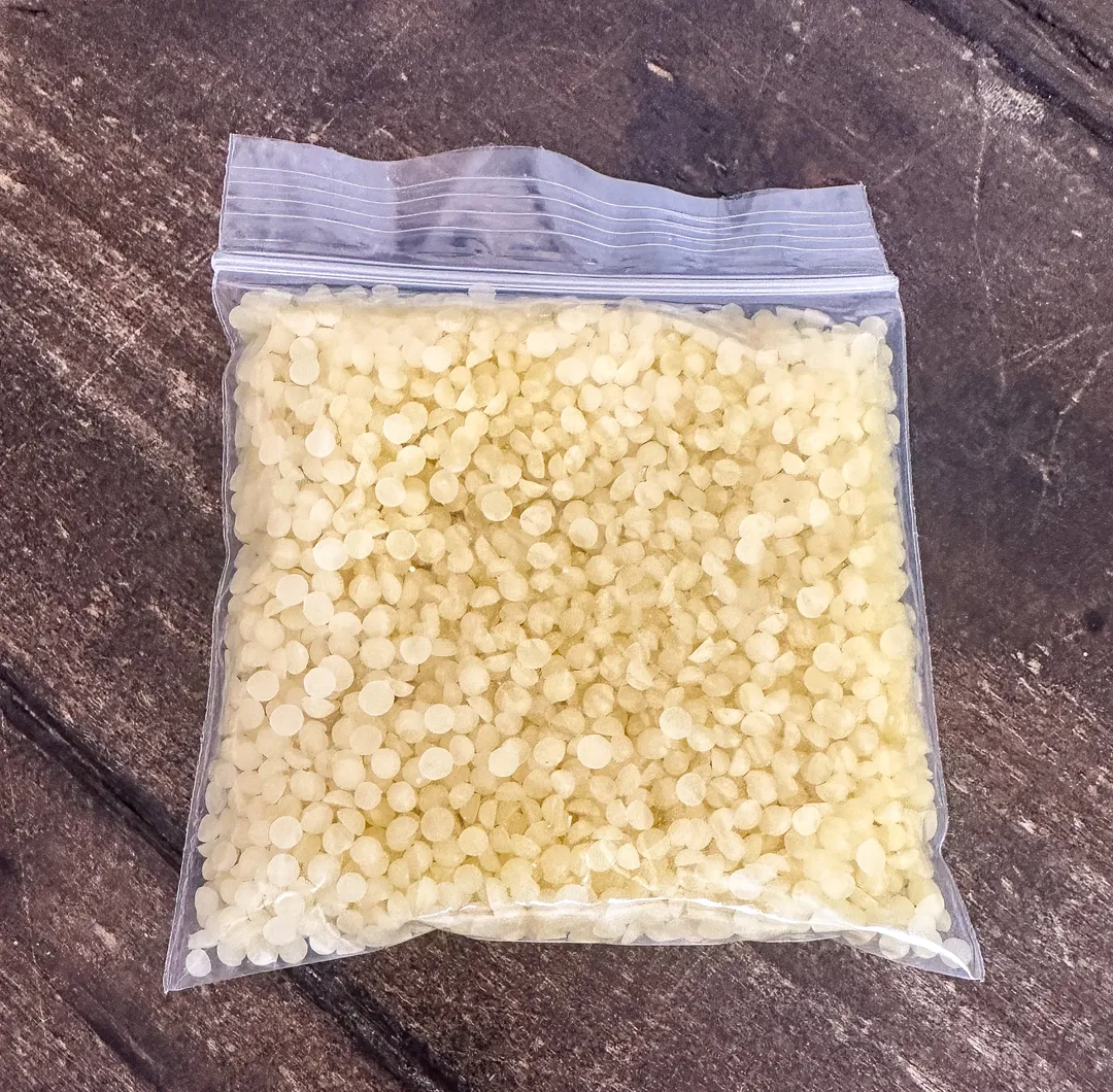 Organic Beeswax Pellets - No Labels