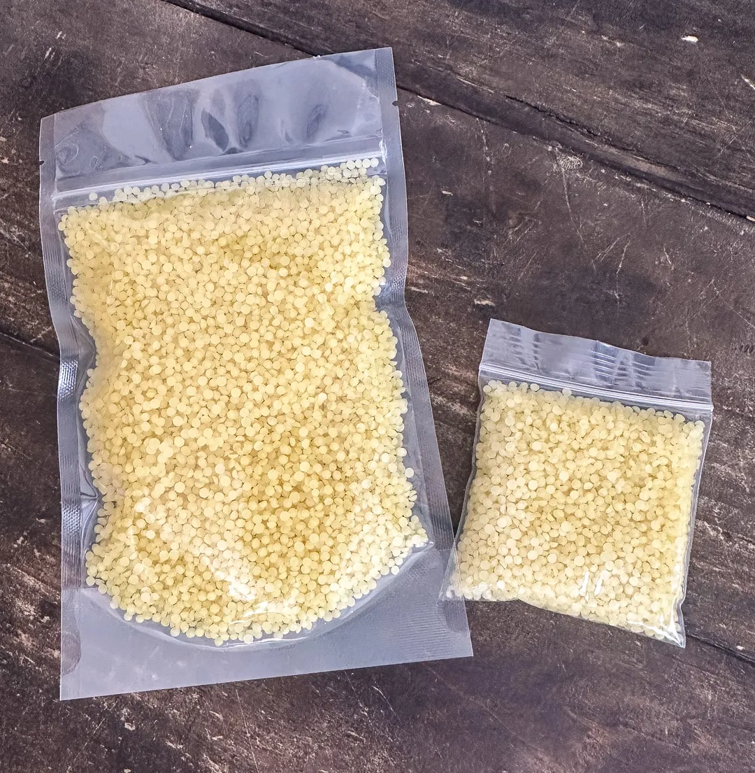 Organic Beeswax Pellets - No Labels