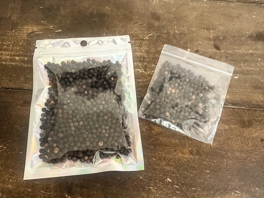 Black Peppercorn- No Labels
