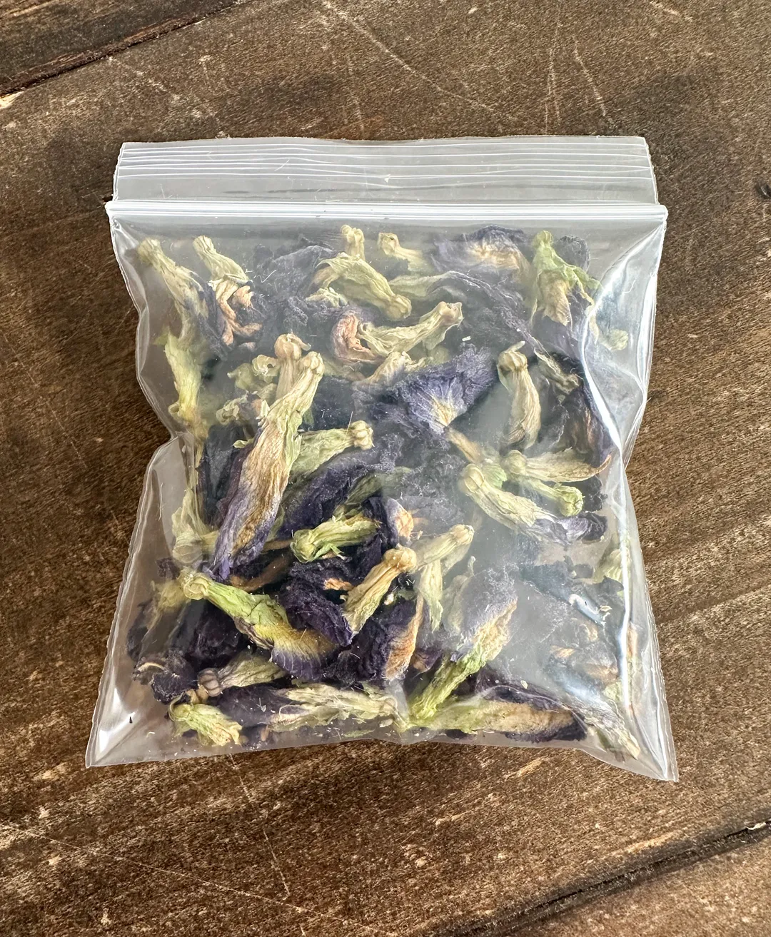 Butterfly Pea Flower- No Labels