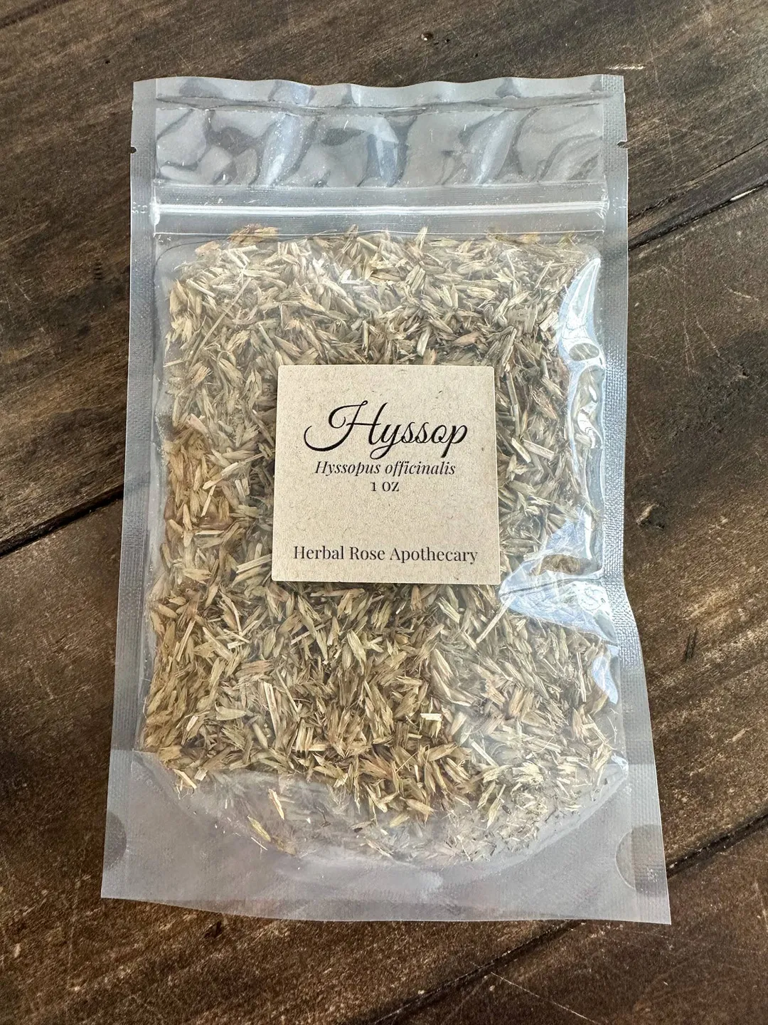 Hyssop herb variant