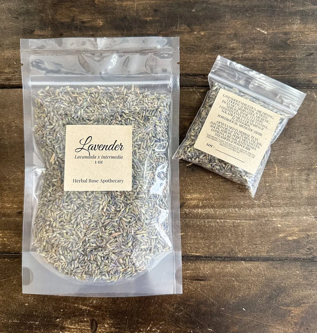 Lavender flower buds