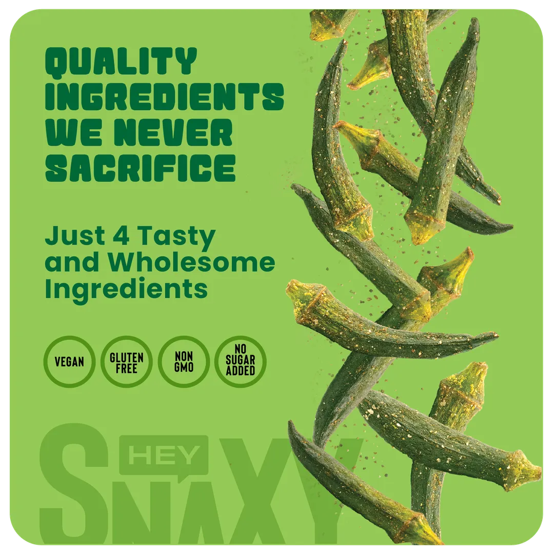 Crispy Okra - Salt and Pepper