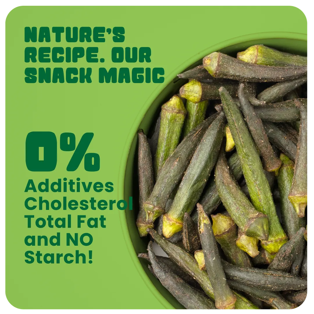 Crispy Okra - Salt and Pepper
