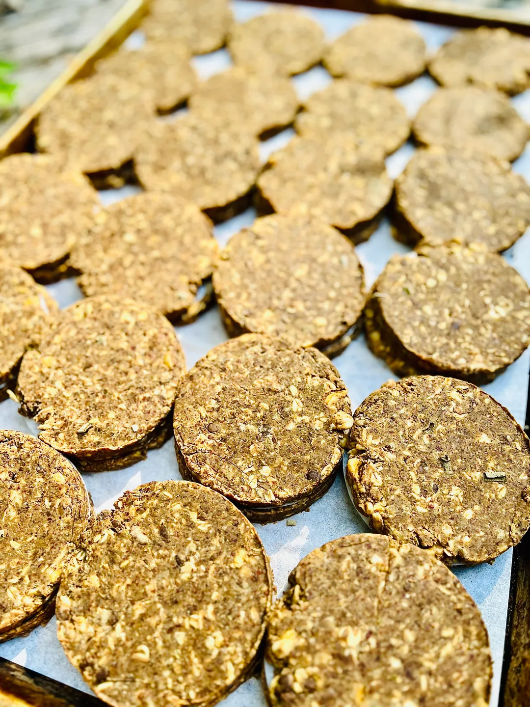 Braised French Lentil & Walnut Nutburger