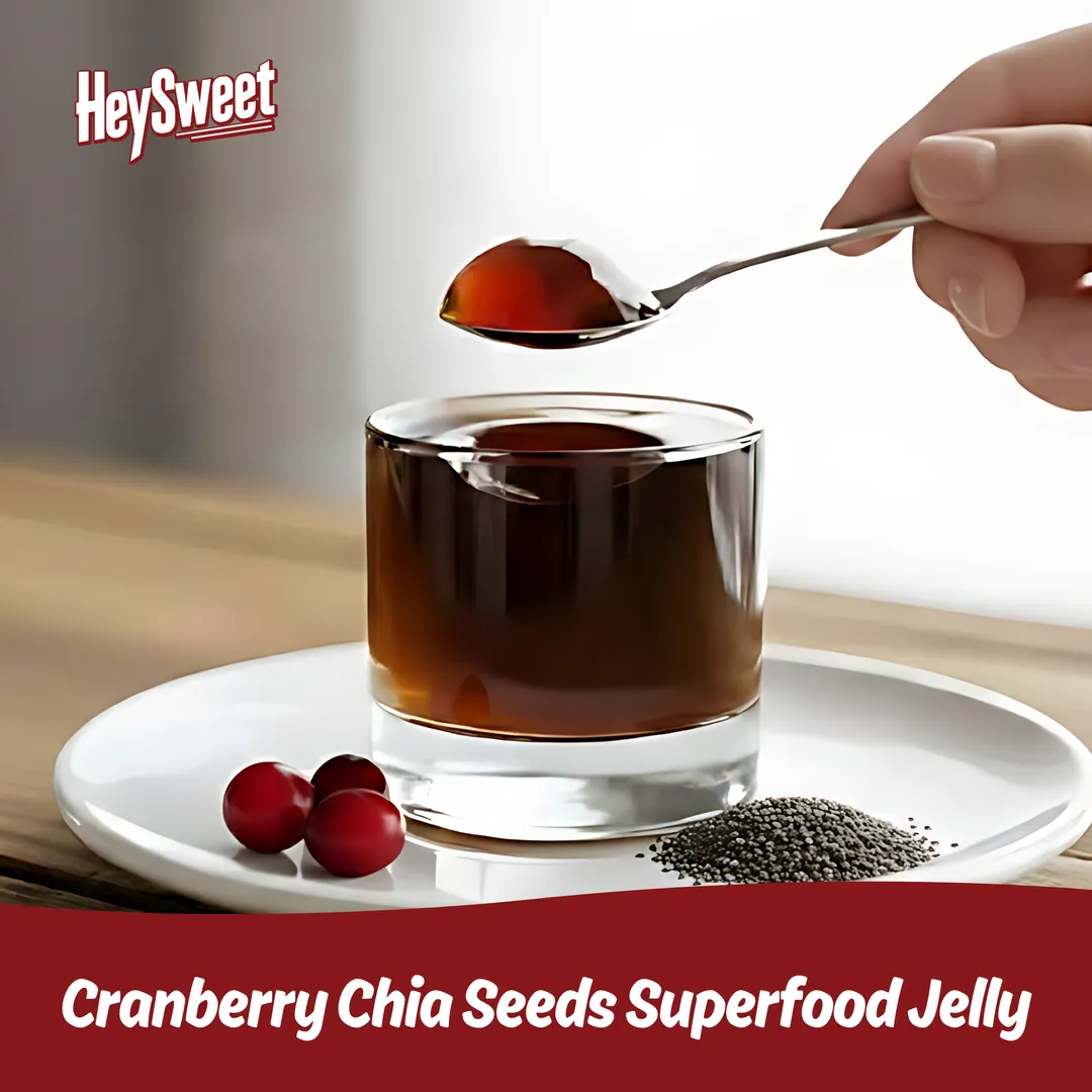 HeySweet Cranberry Chia Seed Jelly