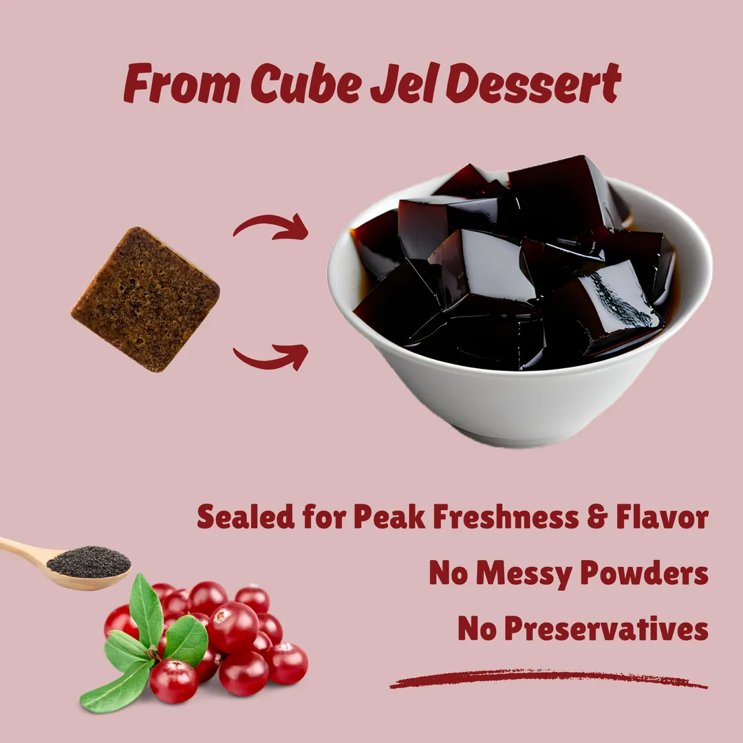 HeySweet Cranberry Chia Seed Jelly