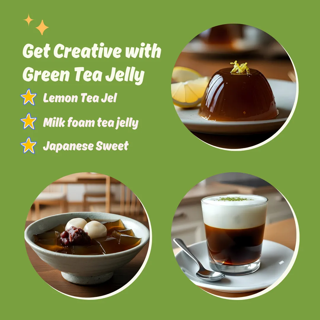 HeySweet Green Tea Jelly