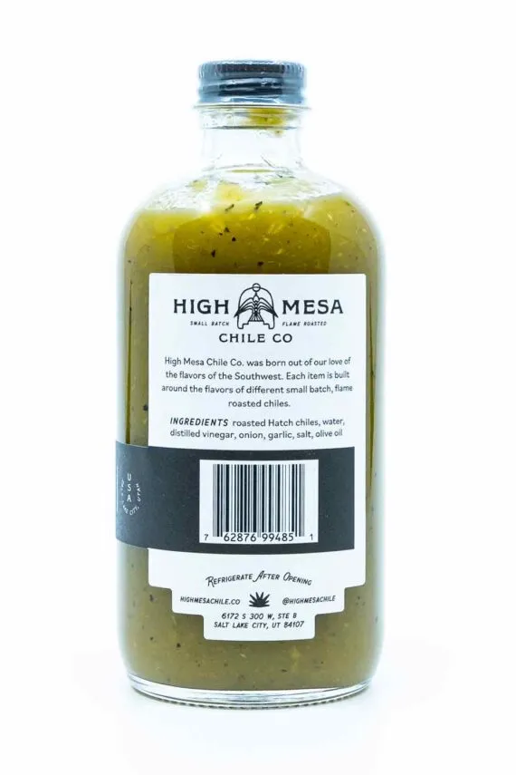 Roasted Hatch Chile Hot Sauce