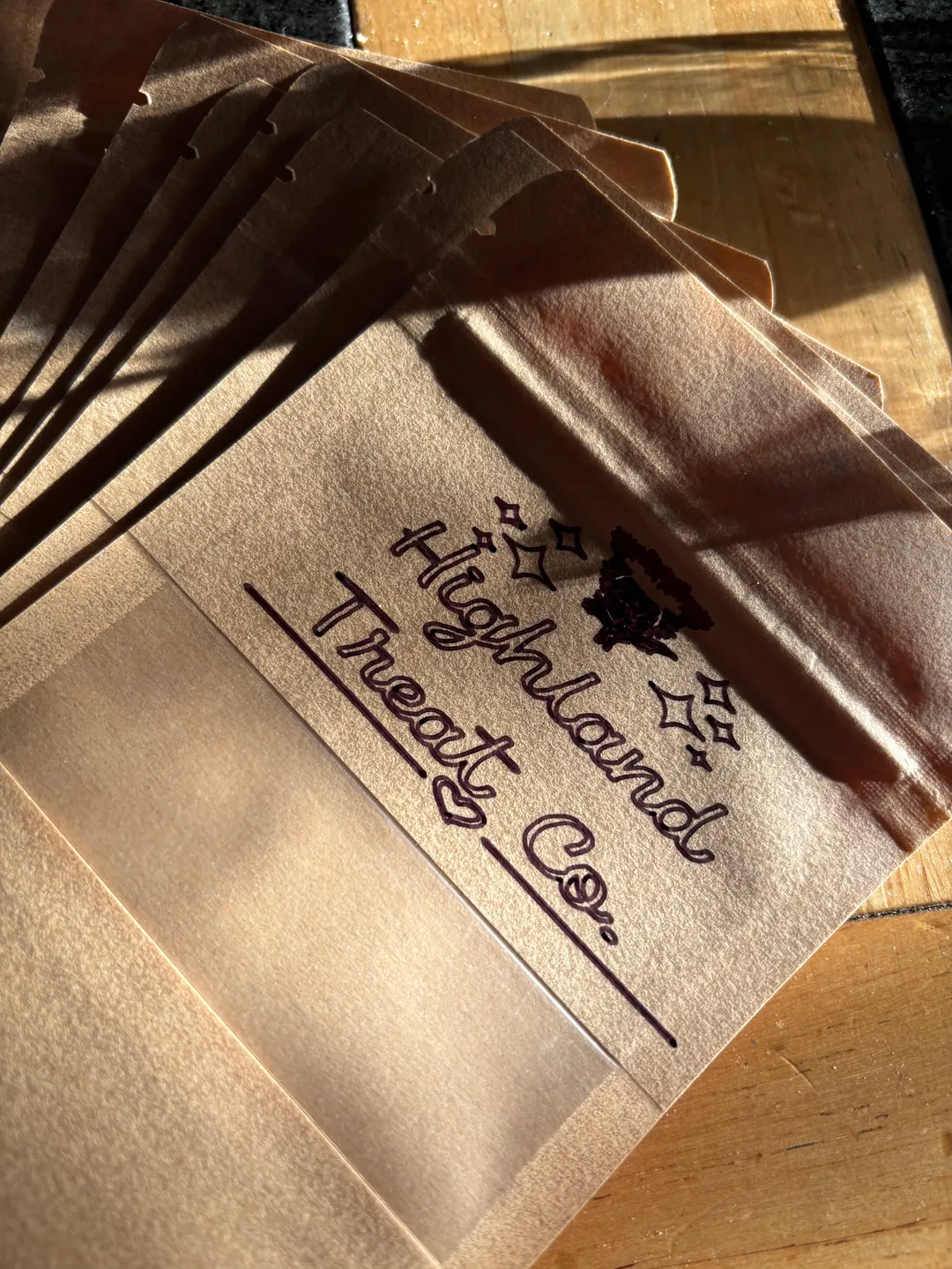 A wee bag o’ sweeties - sweetie pouches