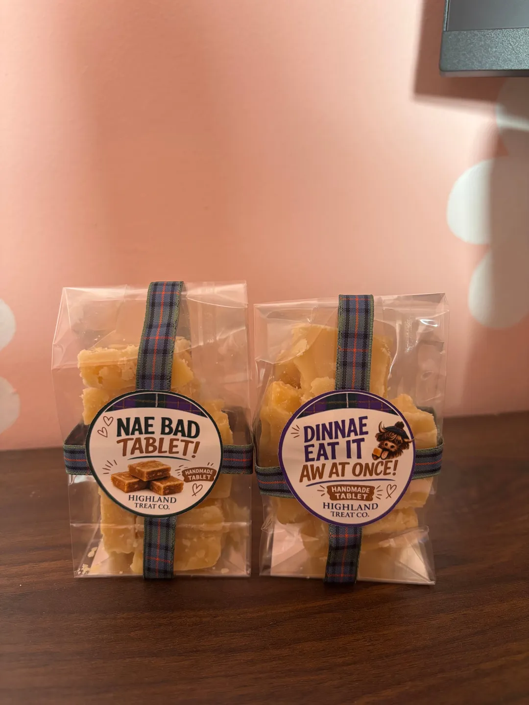 Traditional Scottish Tablet - Display Bag