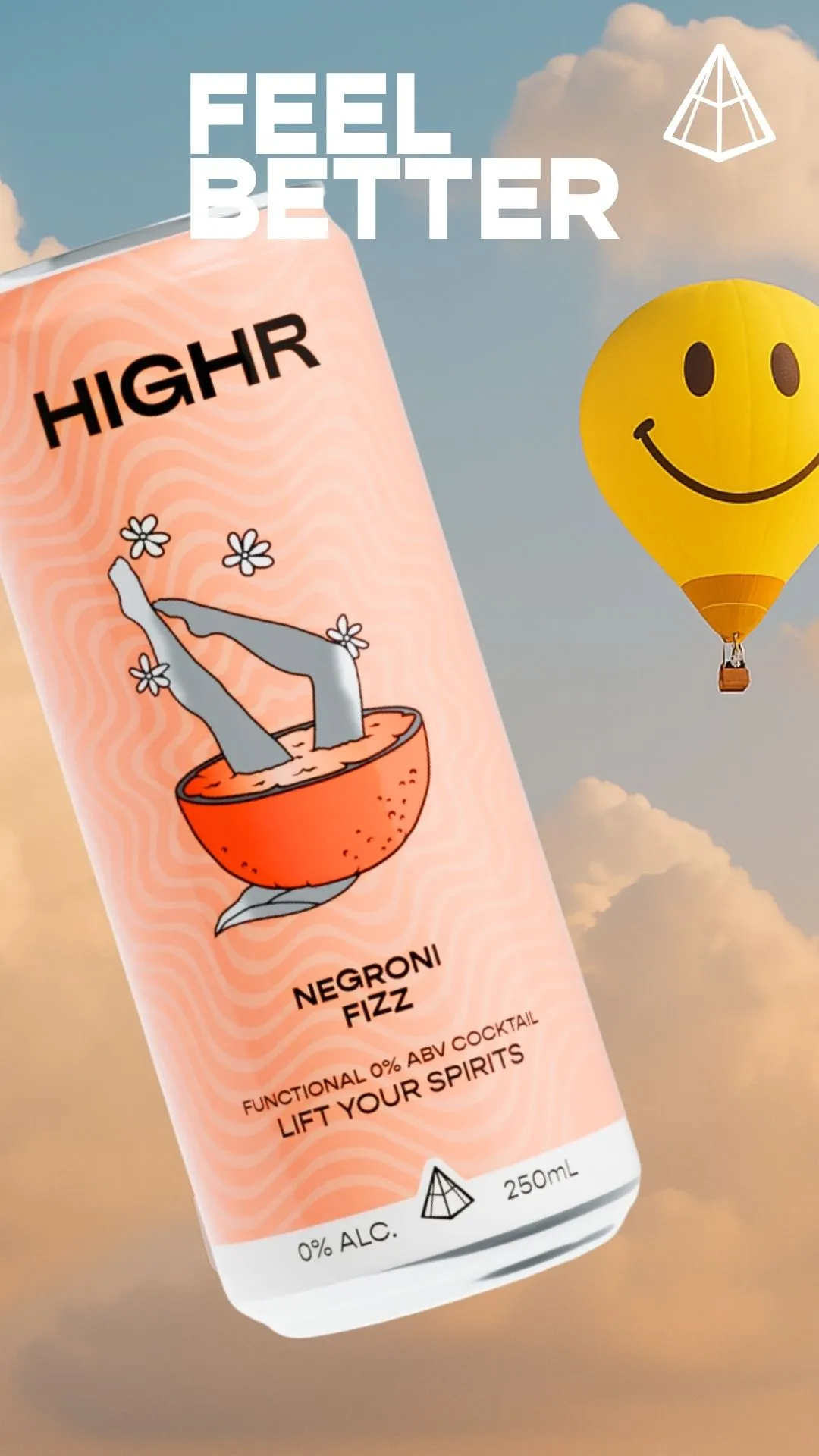 Negroni Fizz (Adaptogenic + Nootropic)