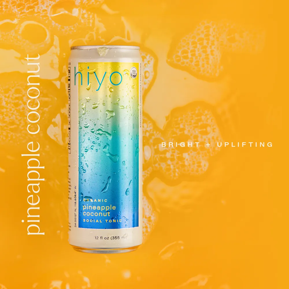 pineapple coconut | organic social tonic 