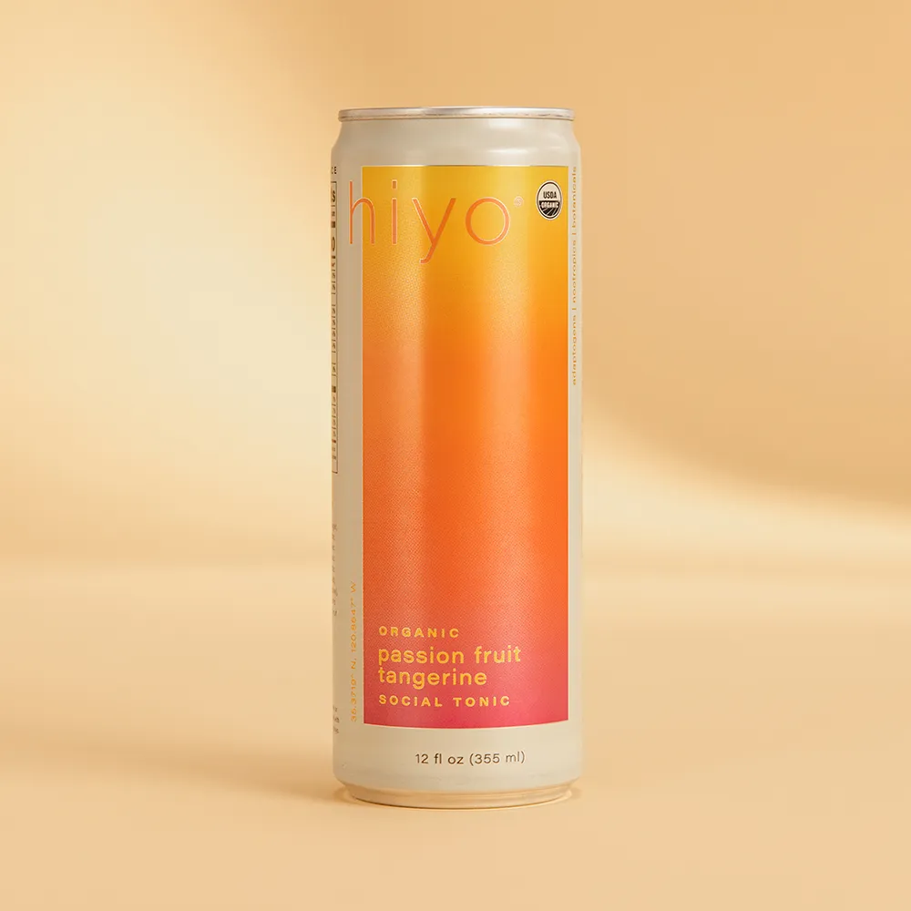 passion fruit tangerine | organic social tonic