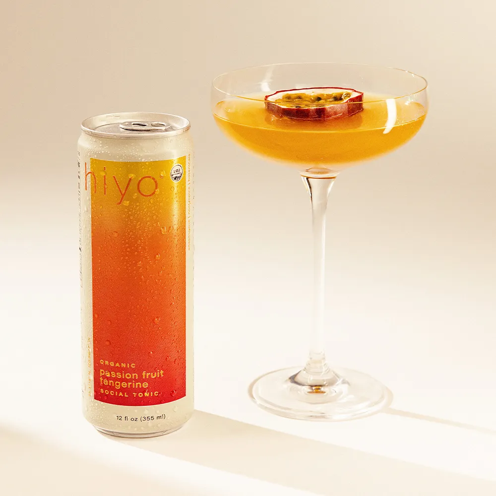passion fruit tangerine | organic social tonic