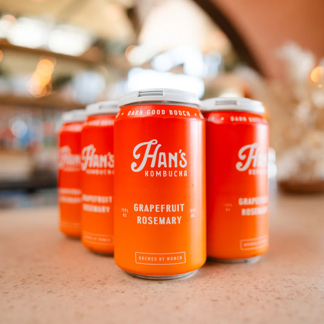 Han's Grapefruit Rosemary Kombucha