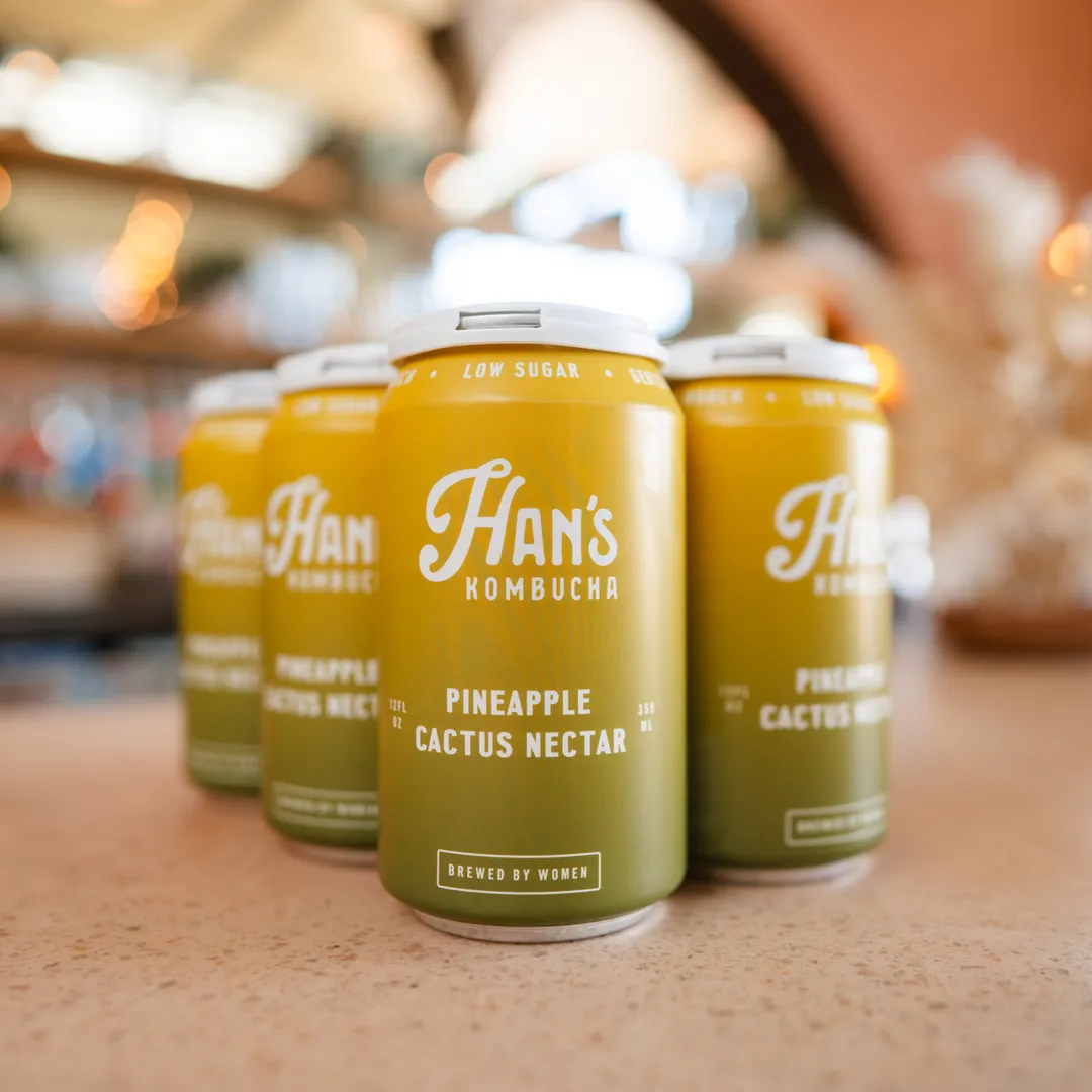 Han's Pineapple Cactus Nectar Kombucha