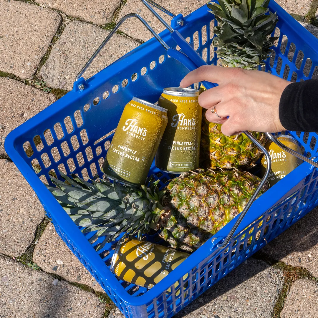 Han's Pineapple Cactus Nectar Kombucha