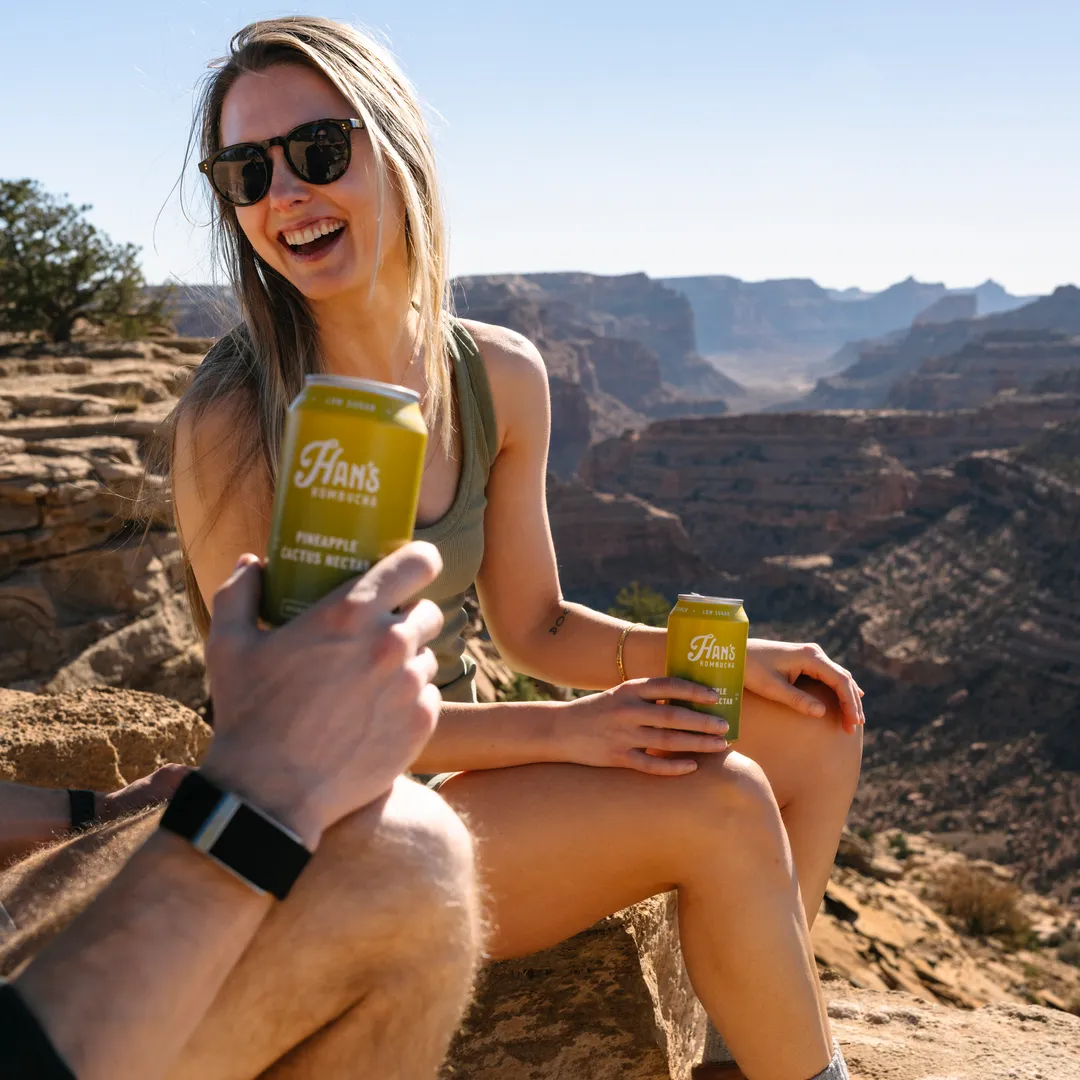 Han's Pineapple Cactus Nectar Kombucha