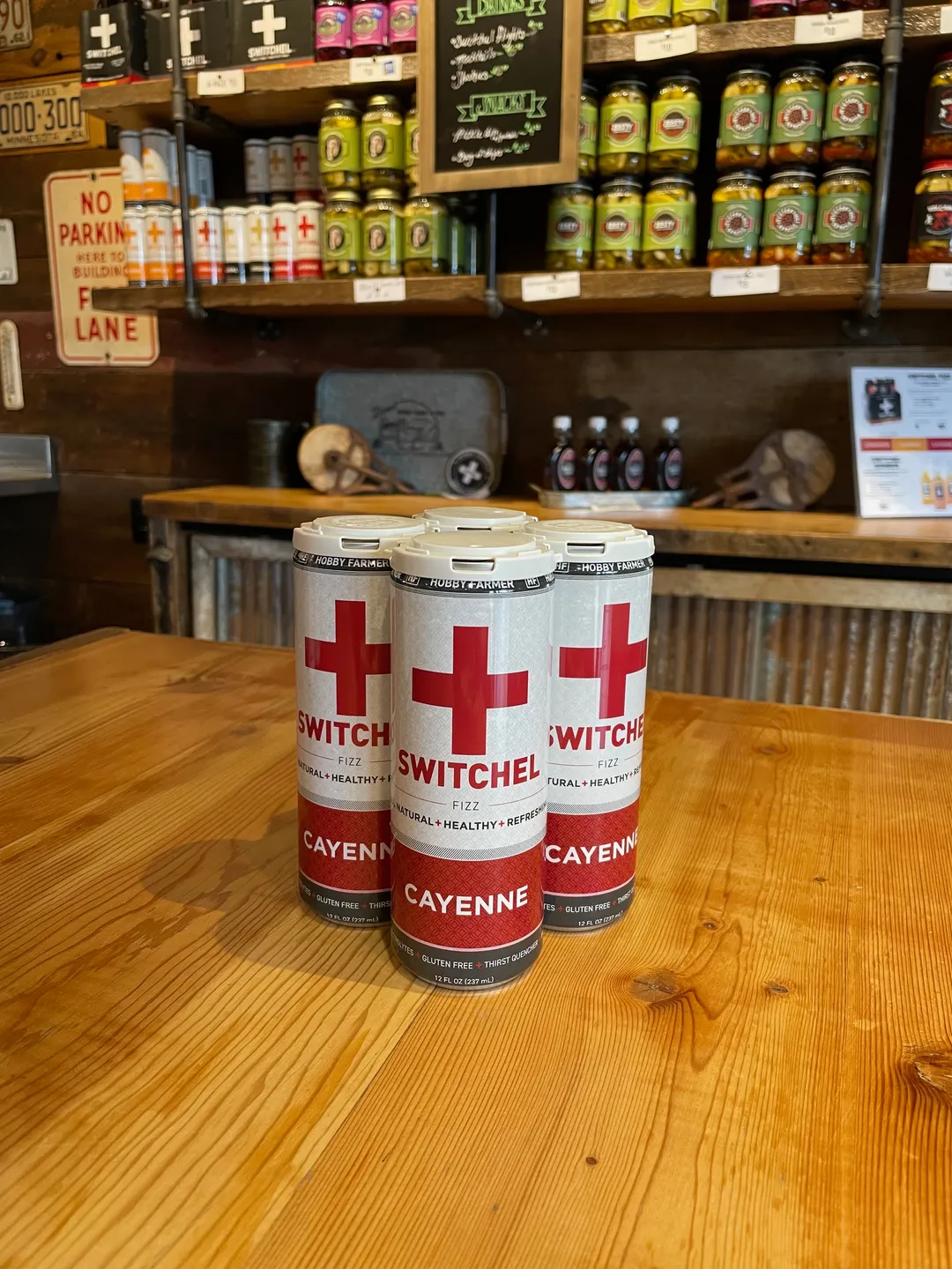 4-pack HF Cayenne Switchel Fizz 