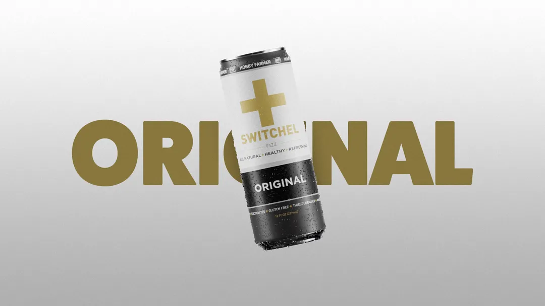 4-pack of HF Original Switchel Fizz 