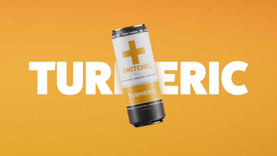 4-pack of HF Switchel Fizz Turmeric