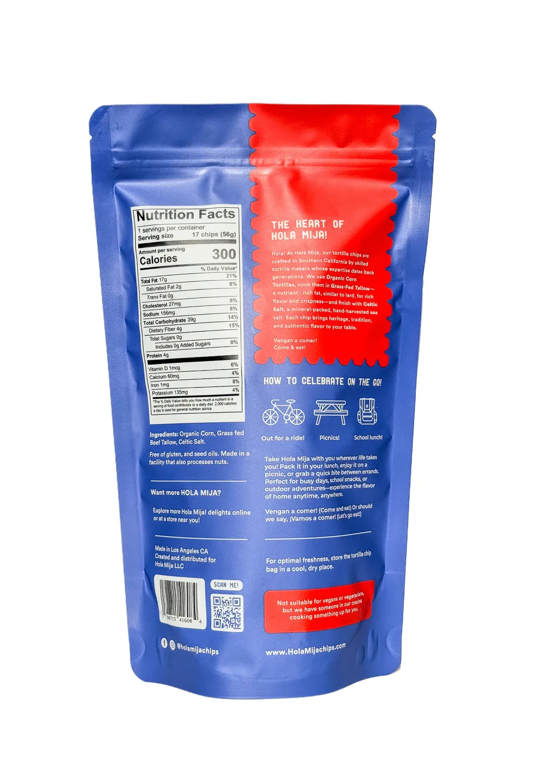 2oz Original Hola Mija Chips