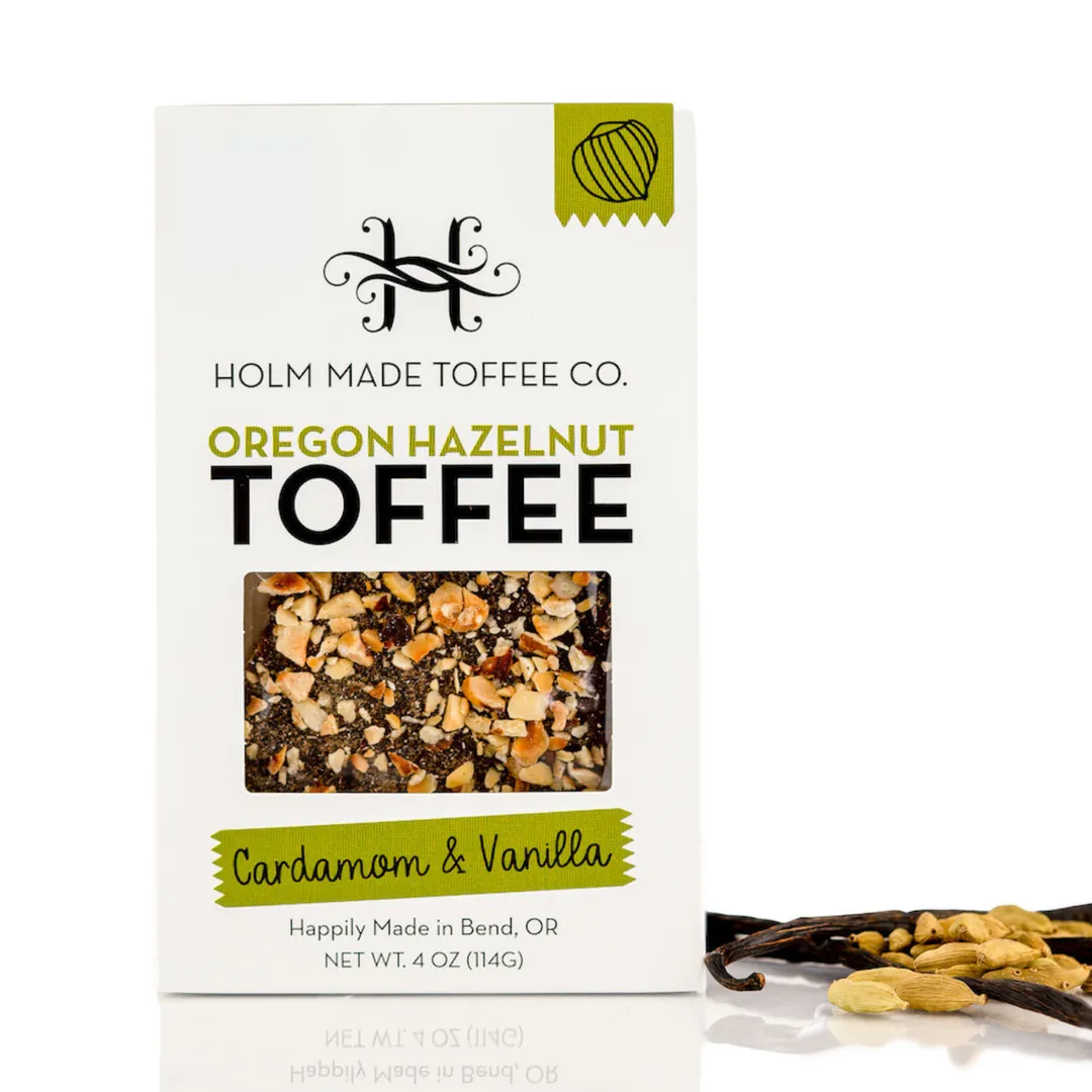 Cardamom and Vanilla - Oregon Hazelnut Toffee