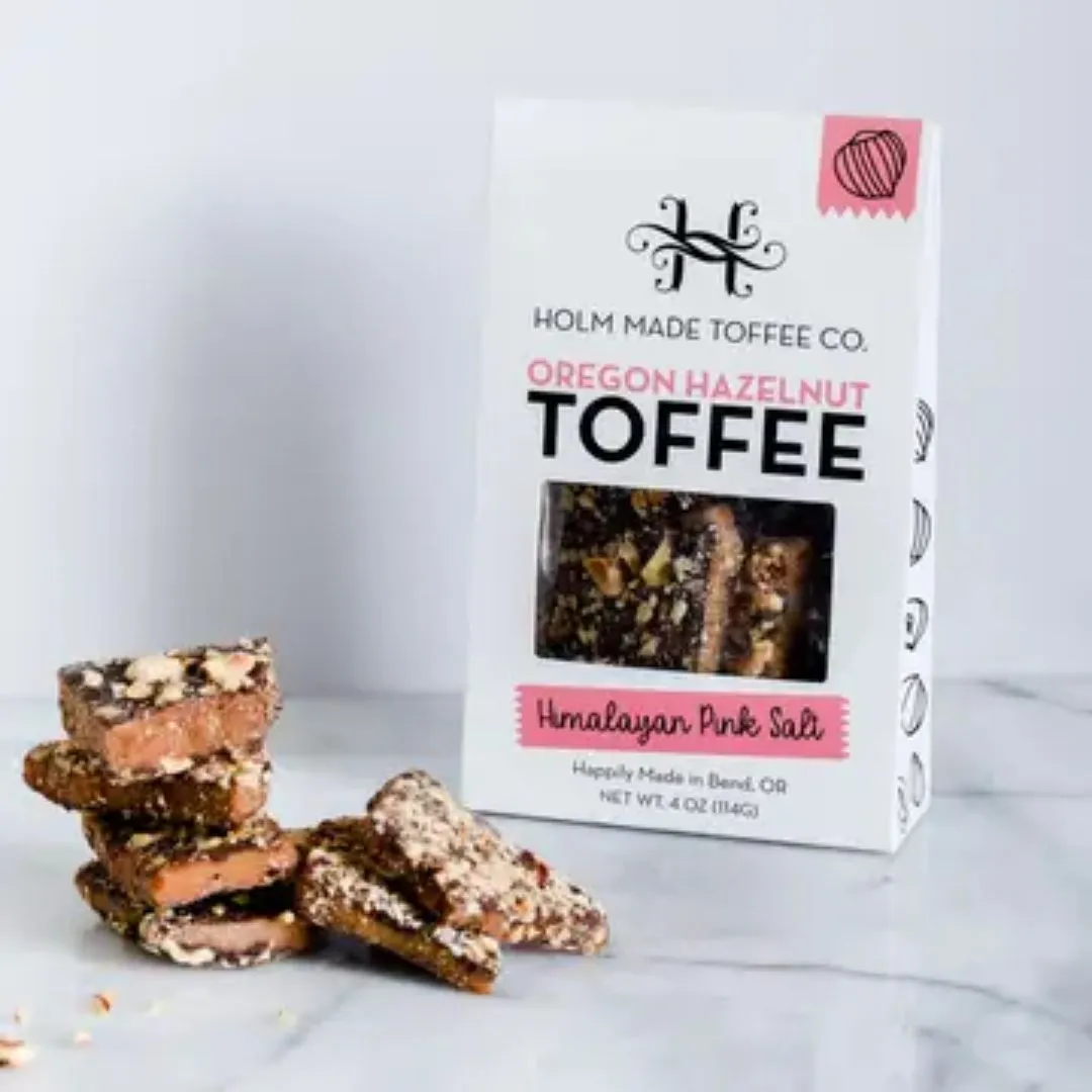 Himalayan Pink Salt - Oregon Hazelnut Toffee