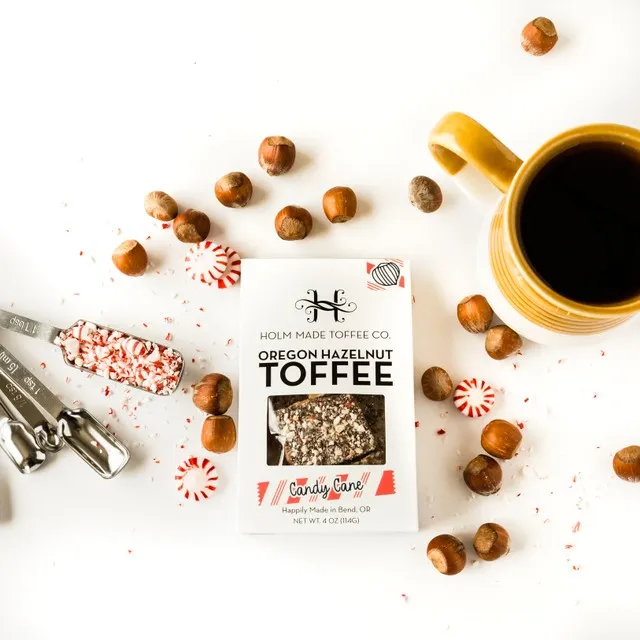{Holiday Seasonal} Candy Cane - Oregon Hazelnut Toffee