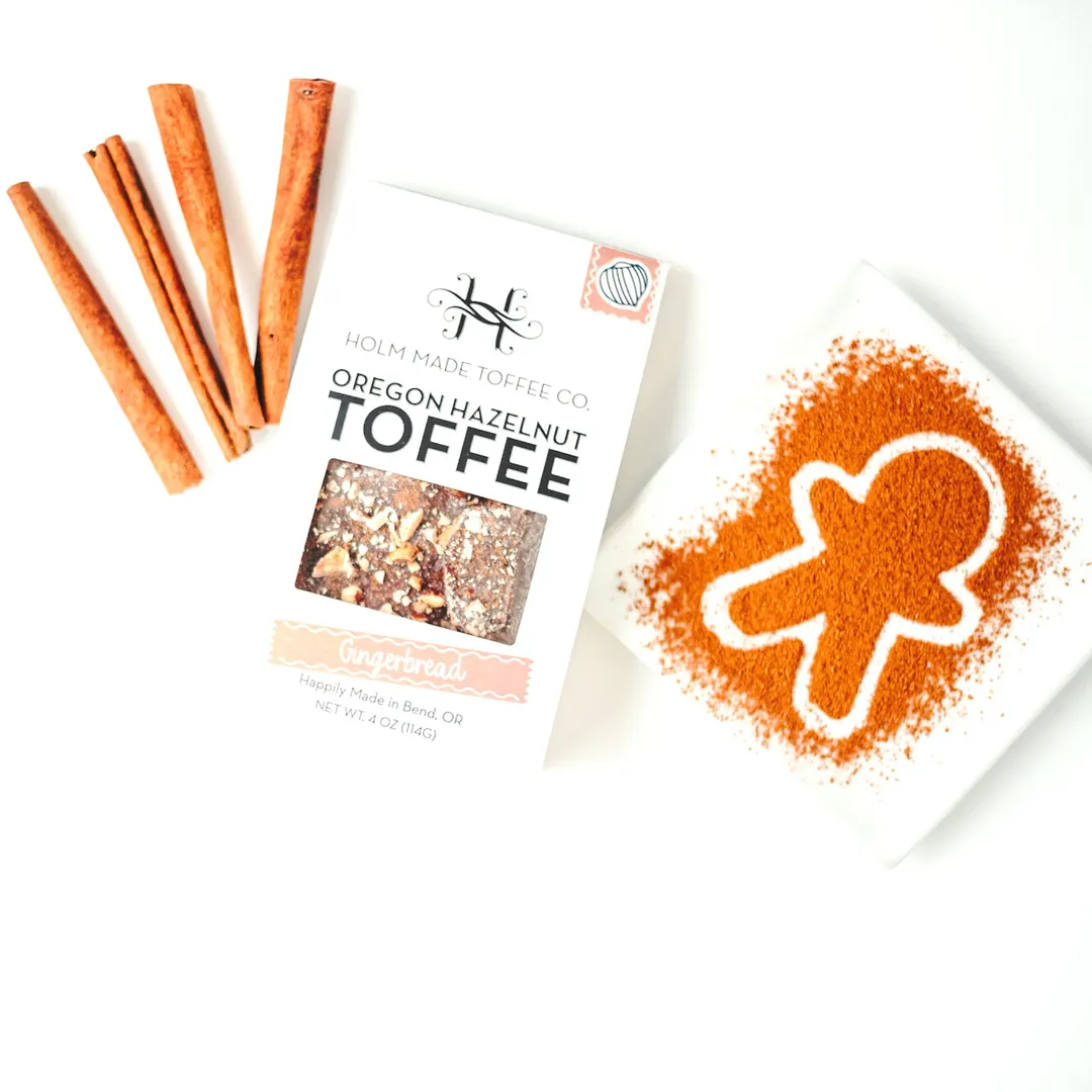 {Holiday Seasonal} Gingerbread - Oregon Hazelnut Toffee