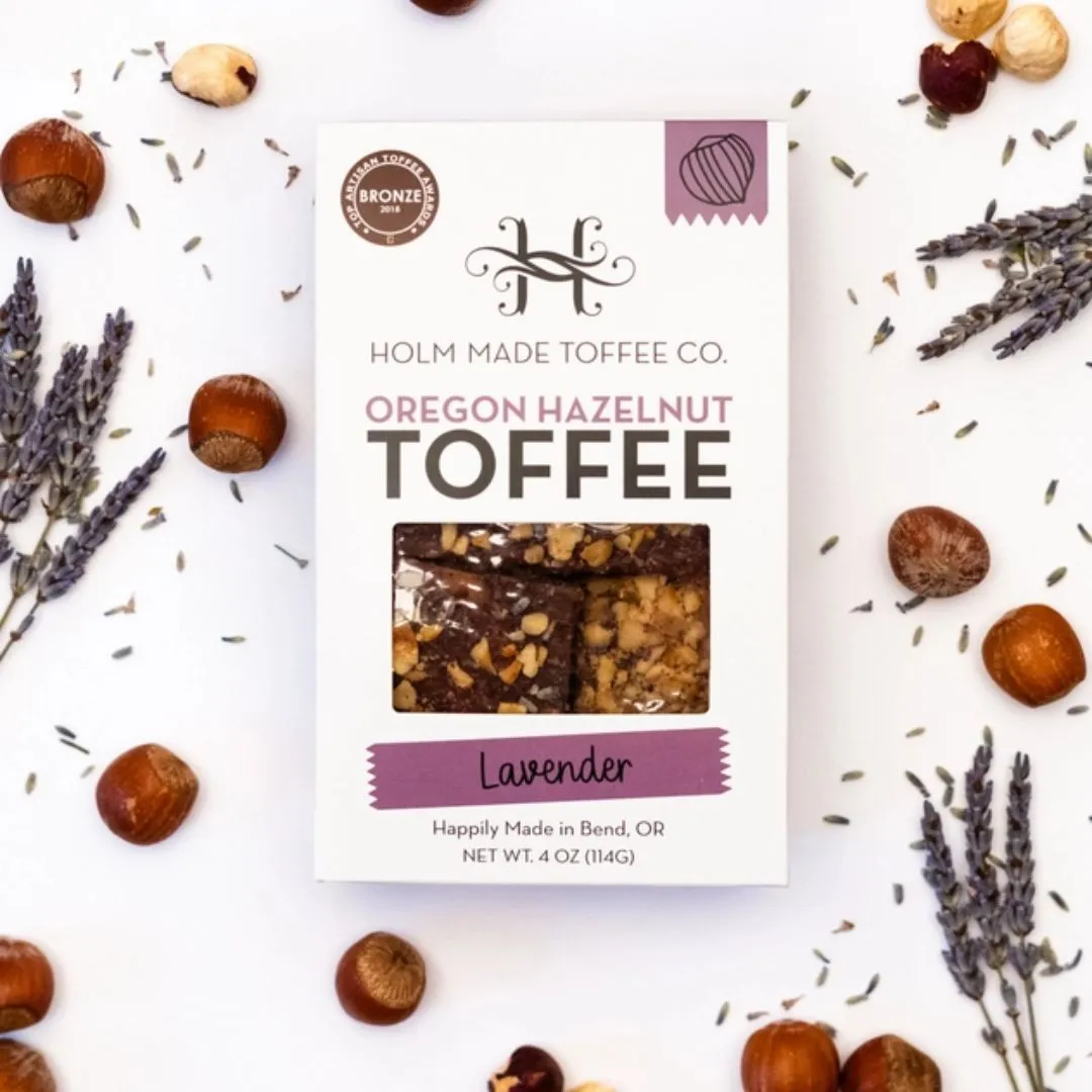 Lavender - Oregon Hazelnut Toffee