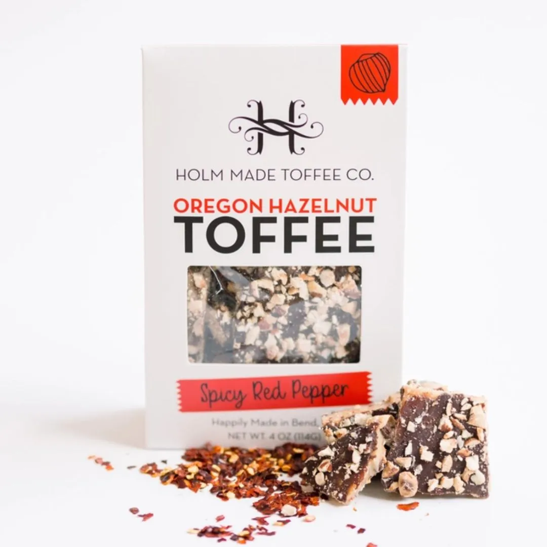 Spicy Red Pepper - Oregon Hazelnut Toffee