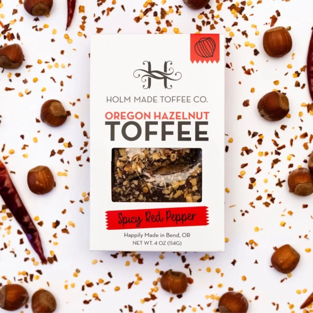 Spicy Red Pepper - Oregon Hazelnut Toffee