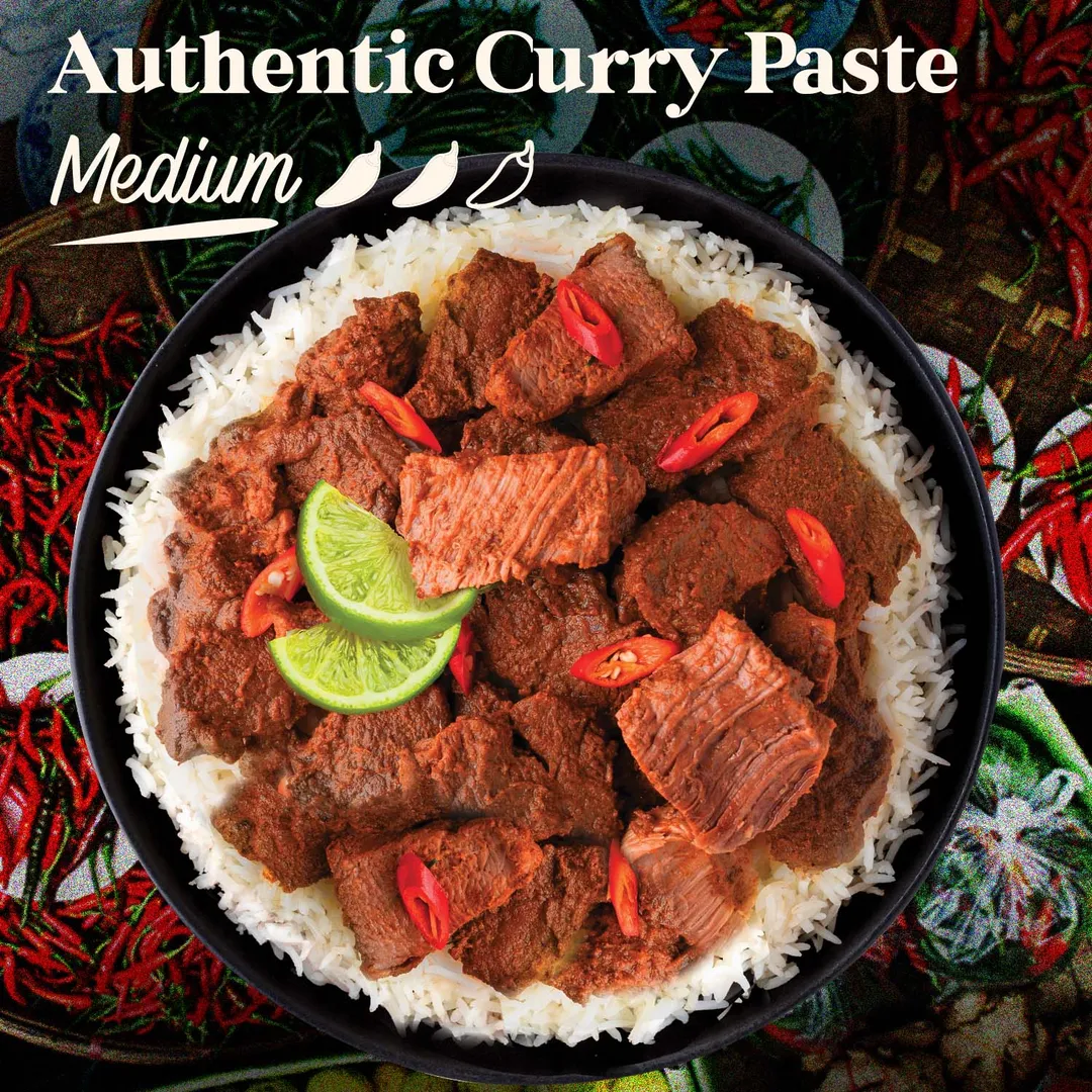 Indonesian Rendang Curry Paste, 4 oz