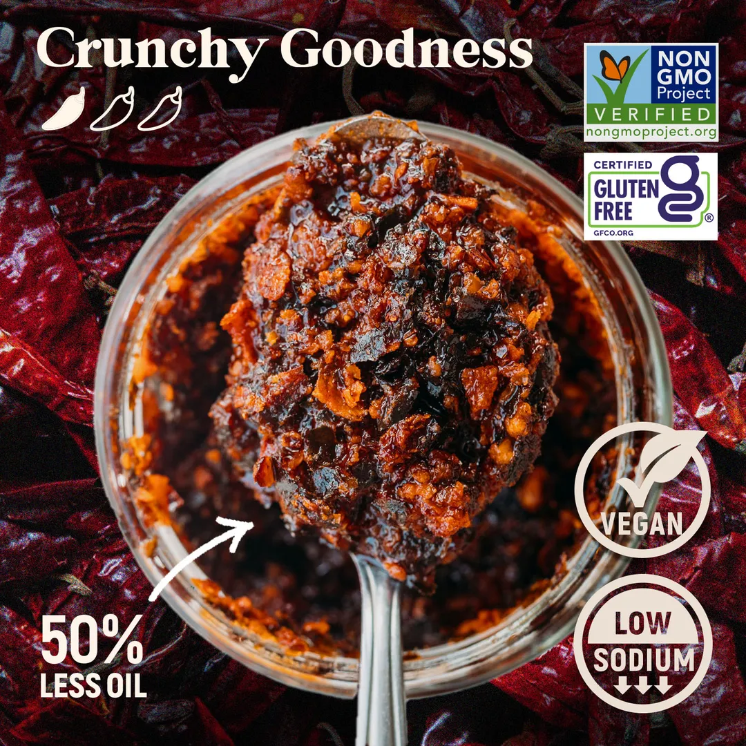 Sambal Chili Crunch - Vegan, 6 oz