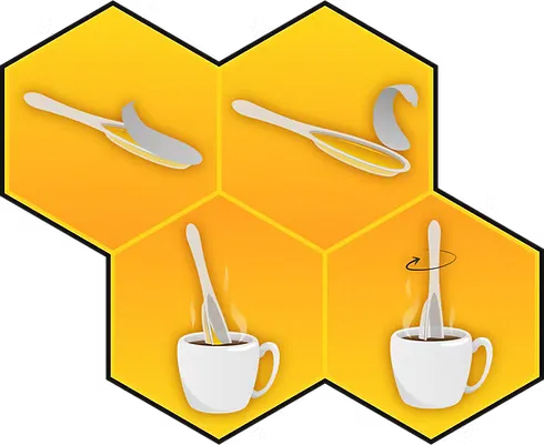 Badgers Honey Spoon / Blue Razz Honey Tea