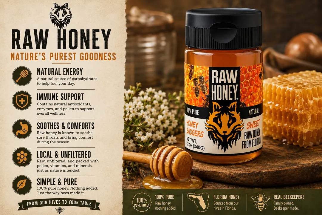 Raw Honey 10oz