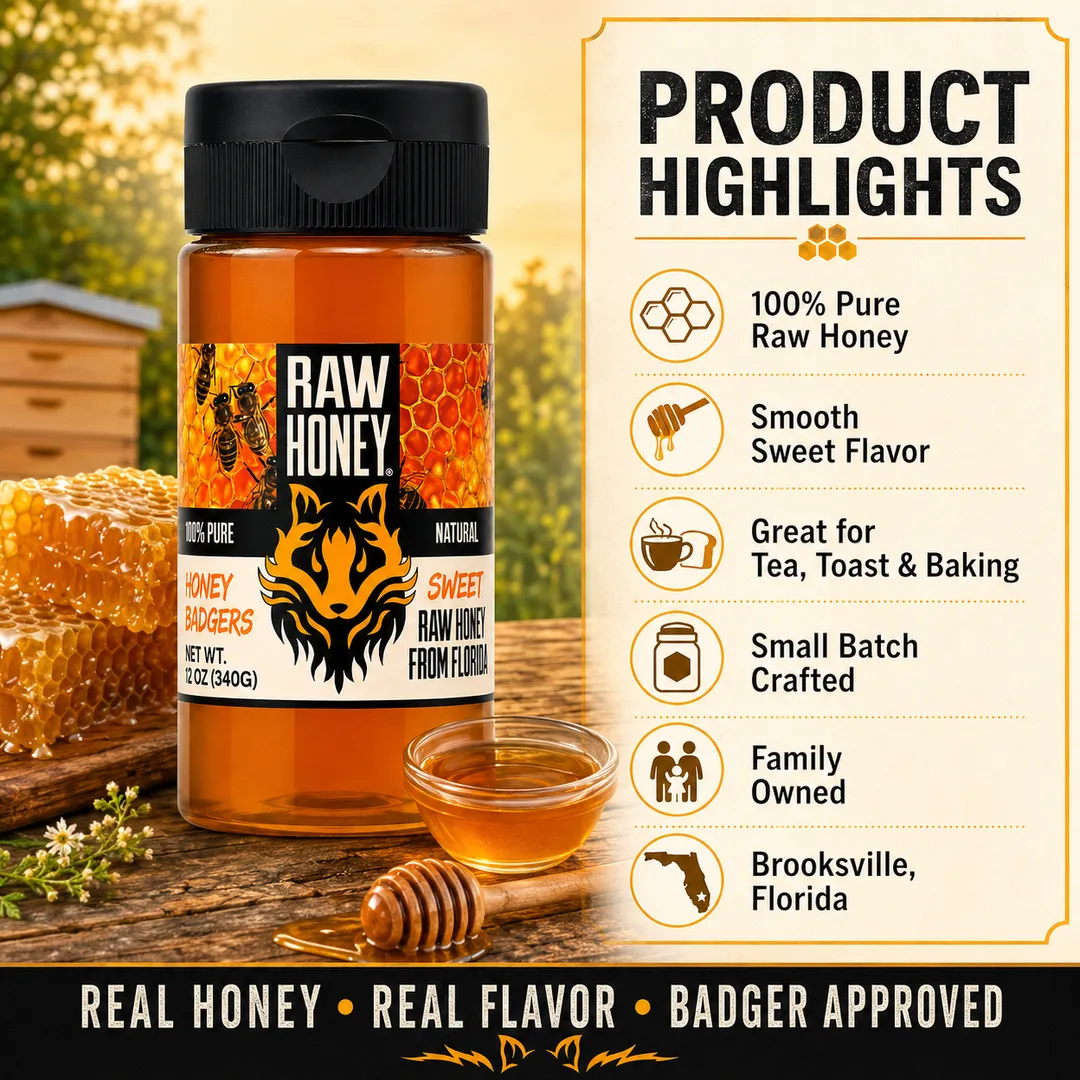 Raw Honey 10oz