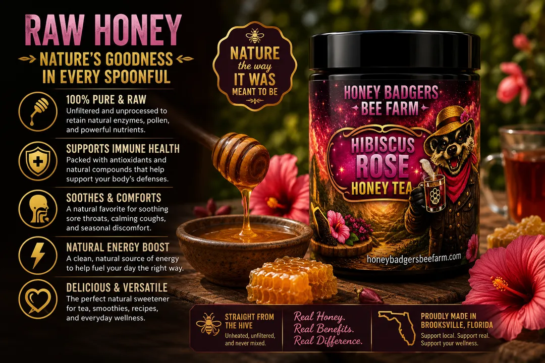 Hibiscus & Rose Honey Tea