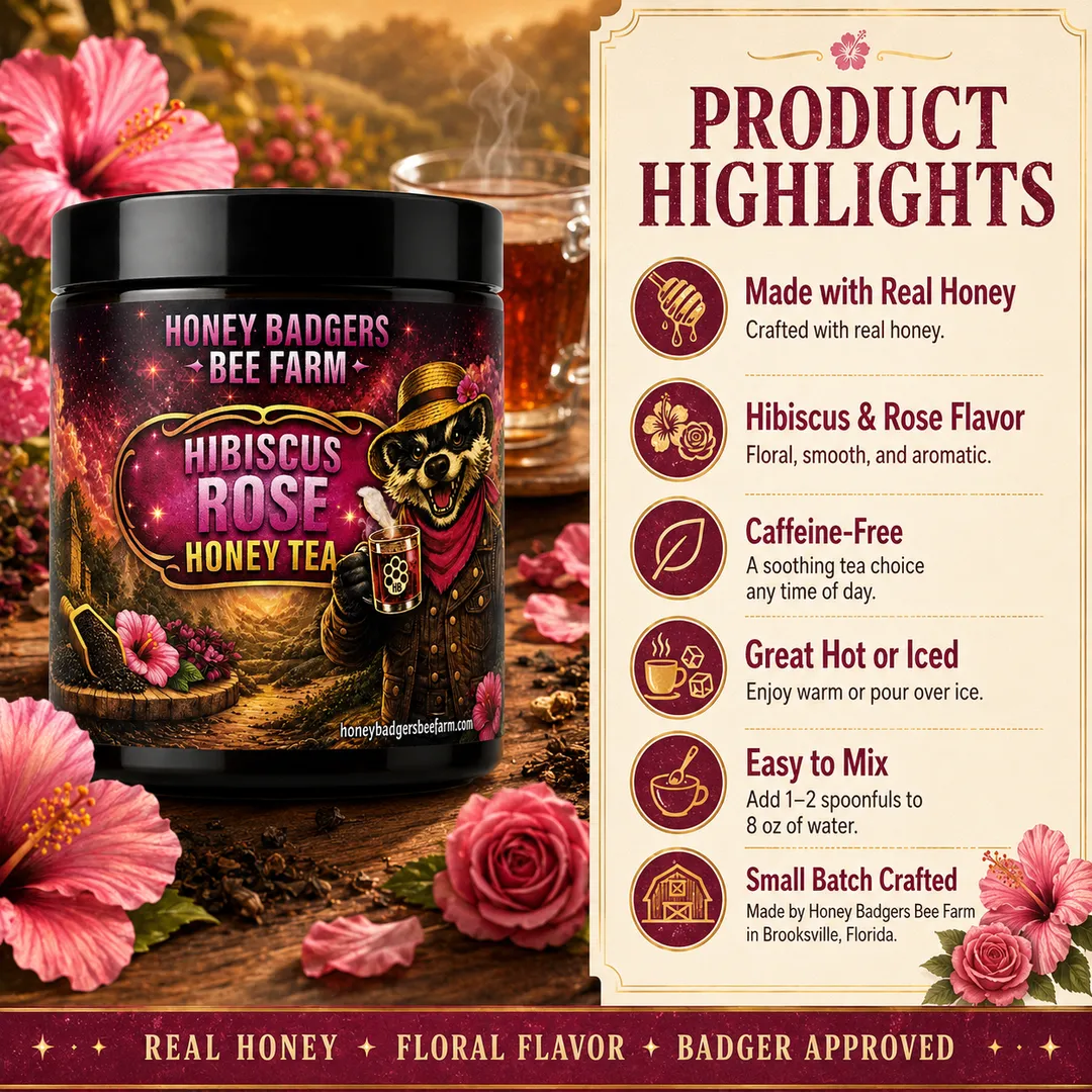 Hibiscus & Rose Honey Tea